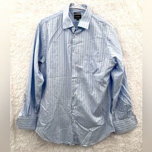 Neiman Marcus trim fit 16 34/35 dress shirt